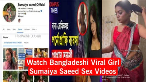 Bangladeshi Tiktoker Viral Girl Sumaiya Saeed sucking her boyfriend