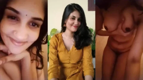 Hot Indian College girl showing her nude body